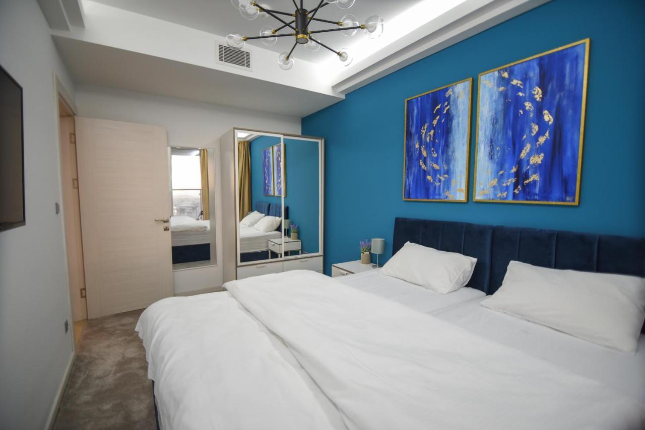 Apartmán Sky Deluxe Skopje Exteriér fotografie