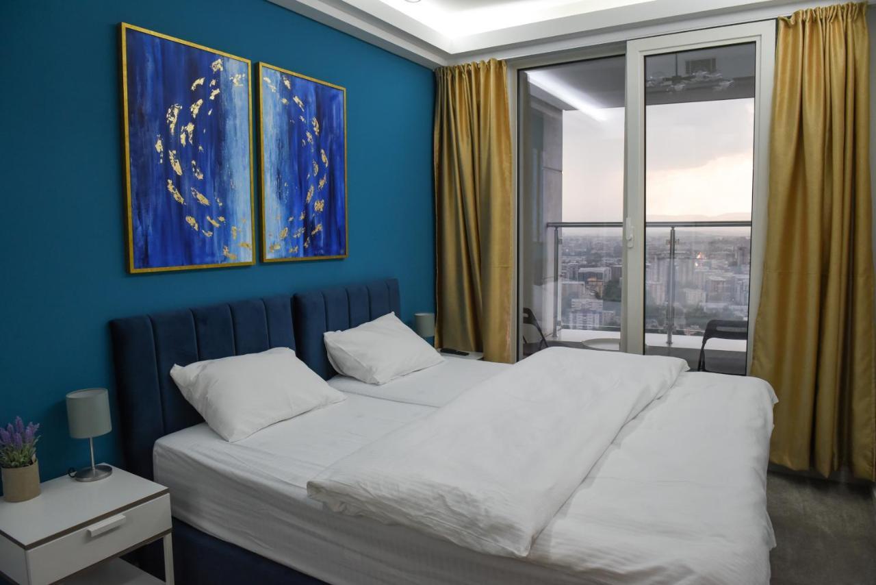 Apartmán Sky Deluxe Skopje Exteriér fotografie