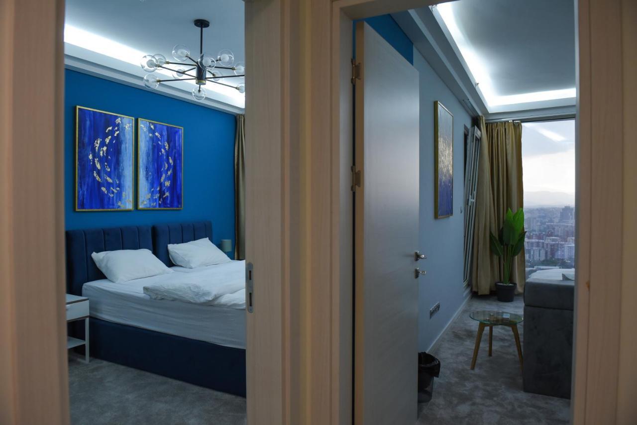 Apartmán Sky Deluxe Skopje Exteriér fotografie