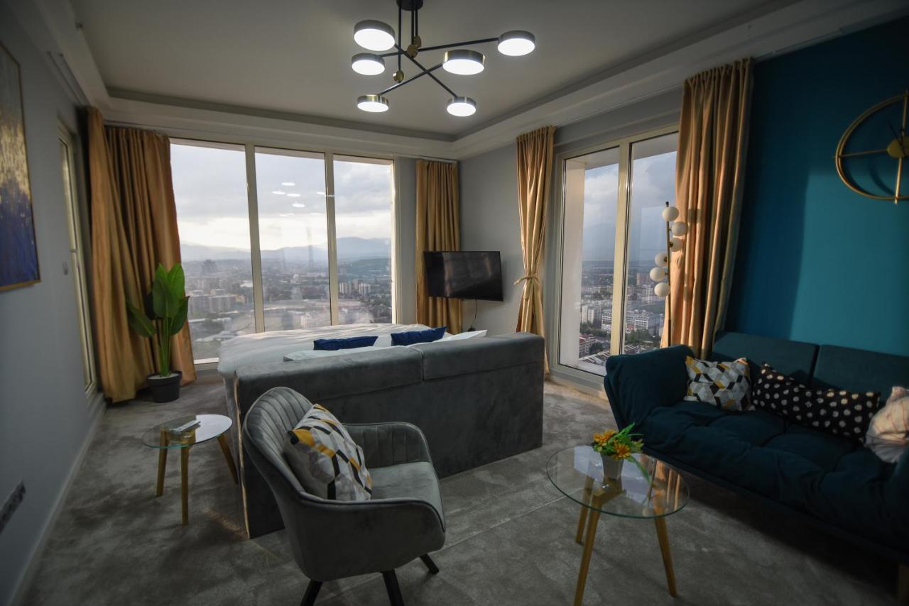Apartmán Sky Deluxe Skopje Exteriér fotografie
