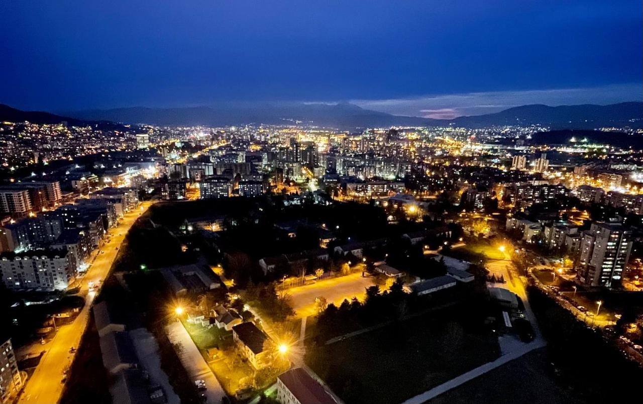 Apartmán Sky Deluxe Skopje Exteriér fotografie