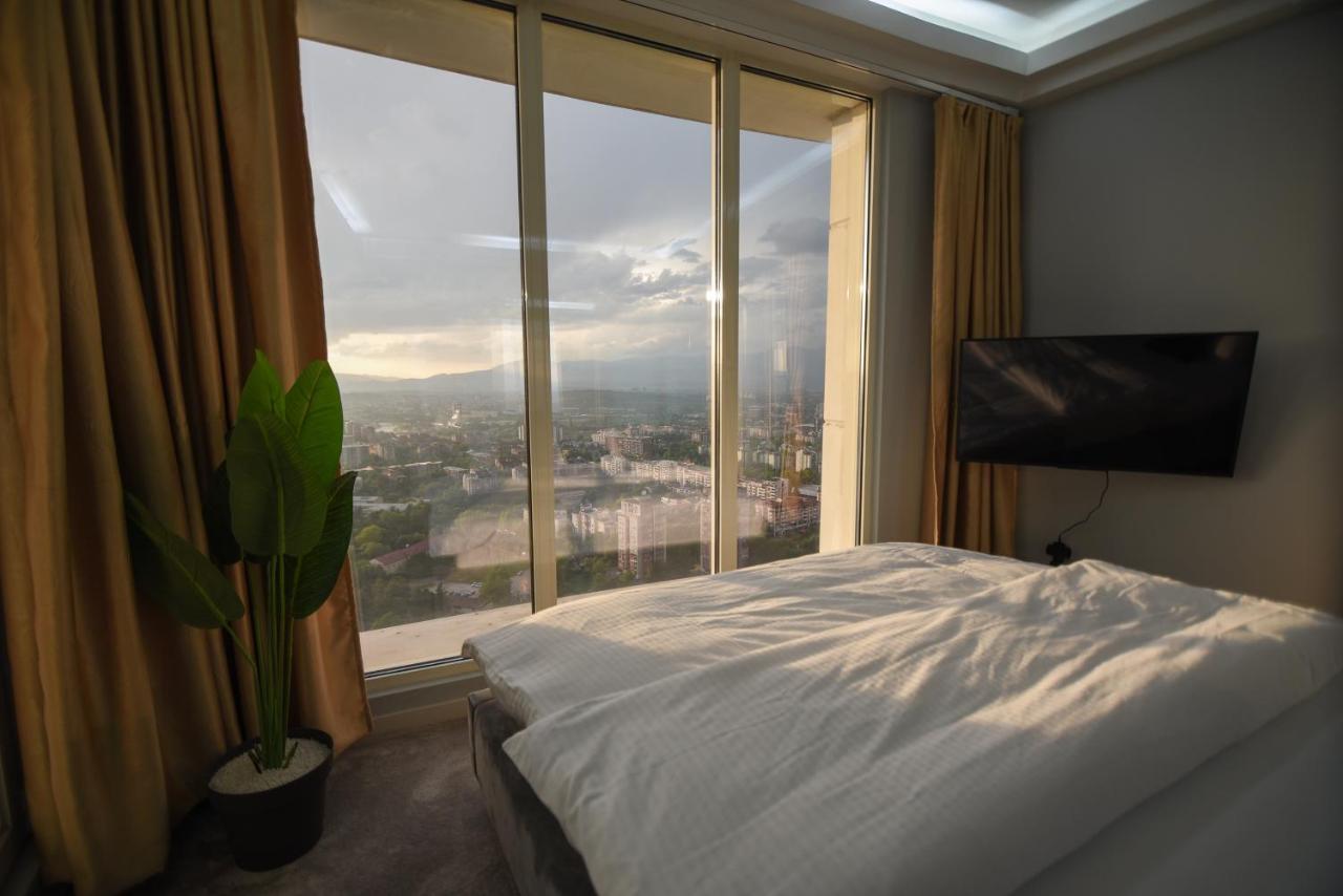 Apartmán Sky Deluxe Skopje Exteriér fotografie