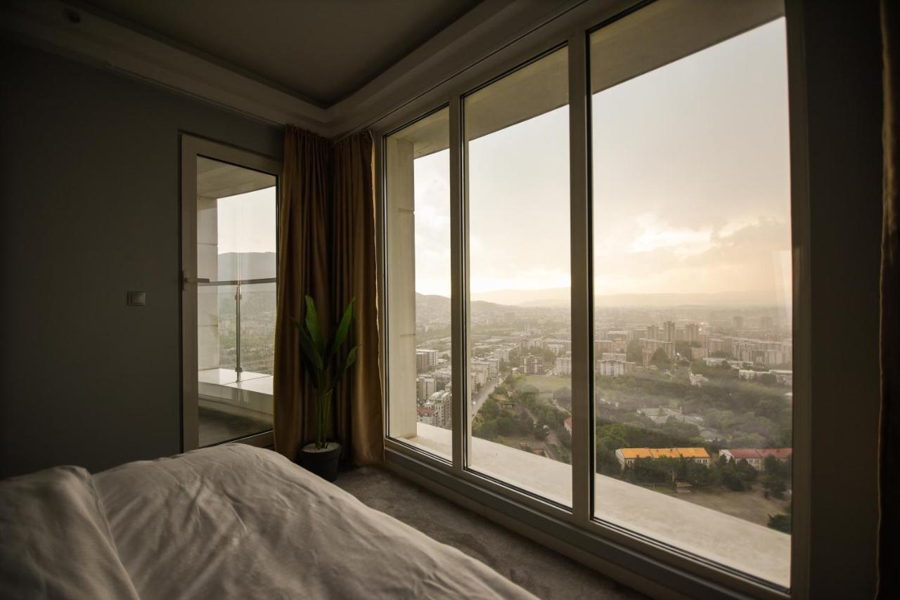 Apartmán Sky Deluxe Skopje Exteriér fotografie