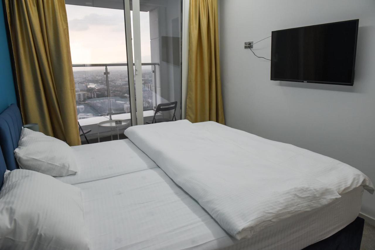 Apartmán Sky Deluxe Skopje Exteriér fotografie