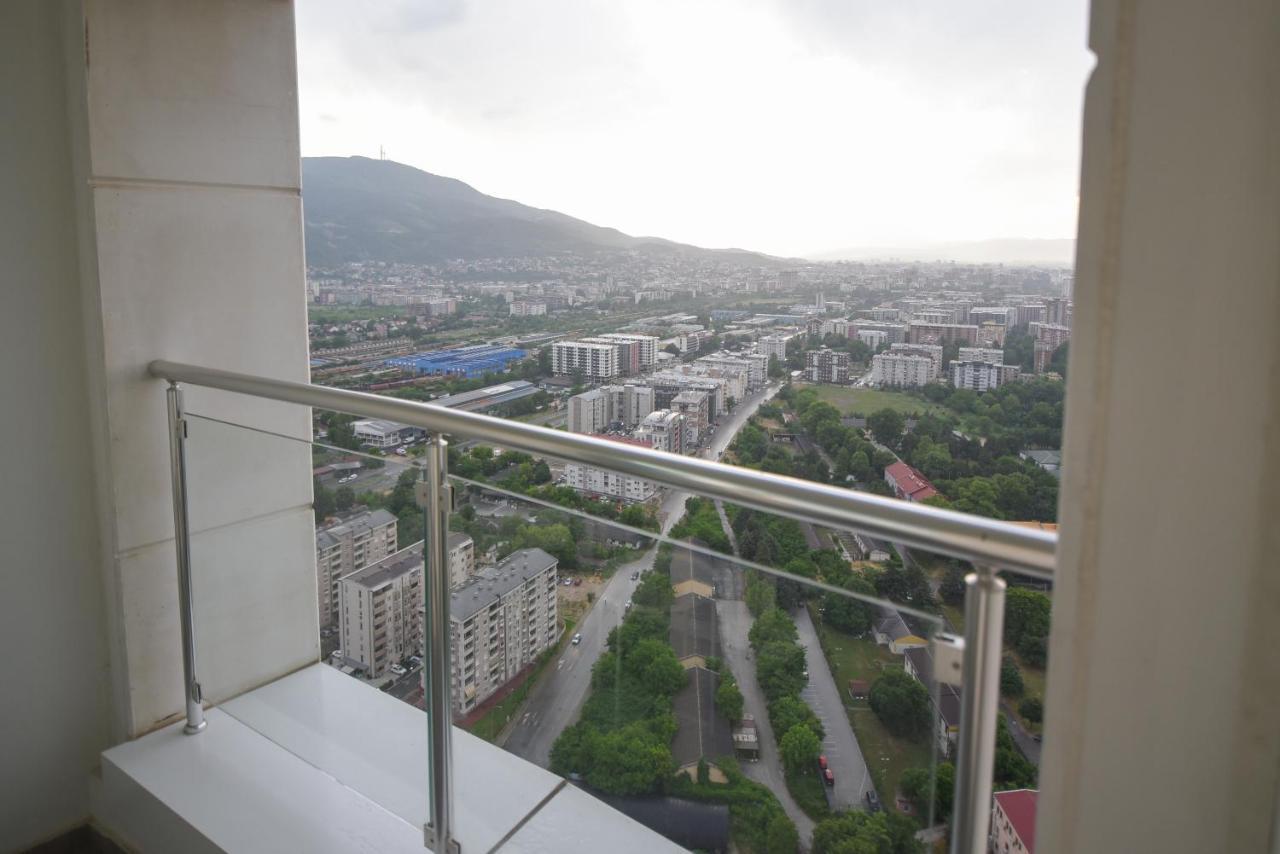 Apartmán Sky Deluxe Skopje Exteriér fotografie