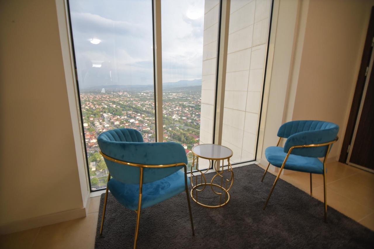 Apartmán Sky Deluxe Skopje Exteriér fotografie