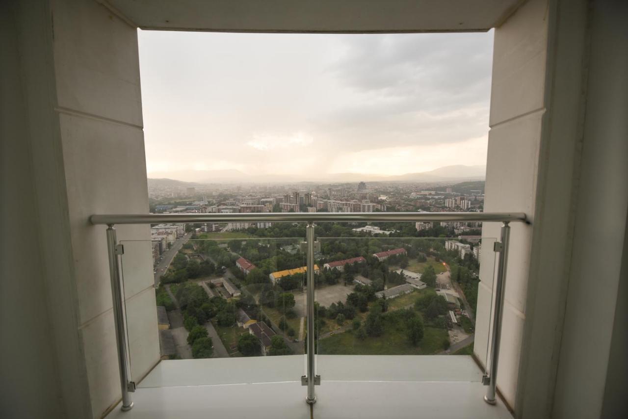 Apartmán Sky Deluxe Skopje Exteriér fotografie